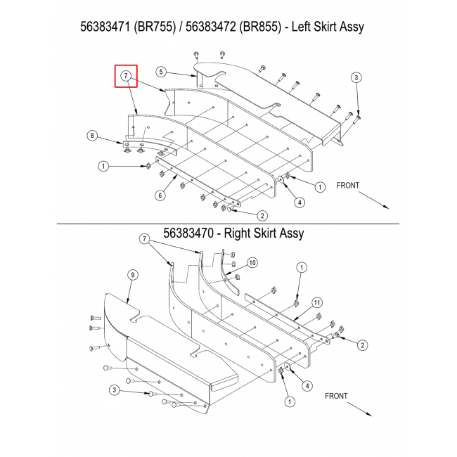 BR 855 Etek Braketi Kaynak