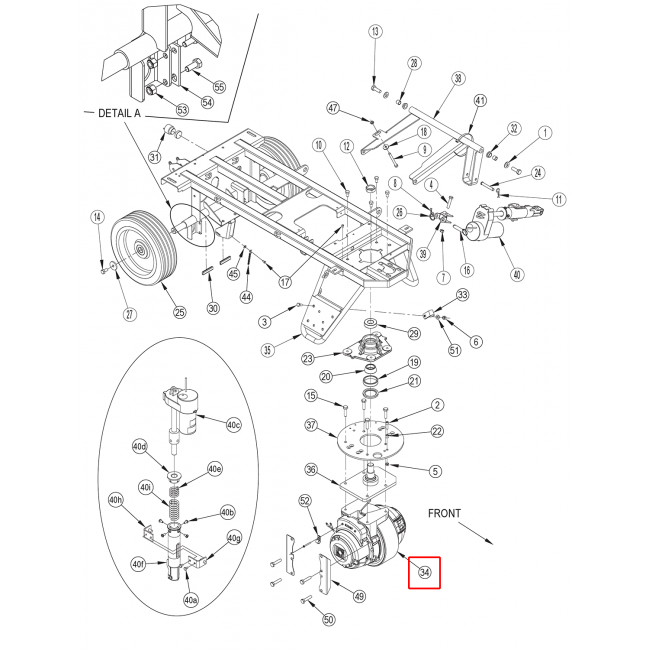 BR 855 Motor Tahrik Tekerleği