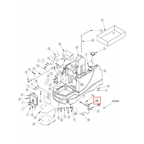 Nilfisk BR 855 Solenoid Vana Komple