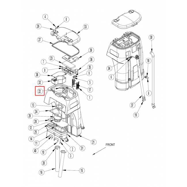 BR 855 Conta Vakum Filtre