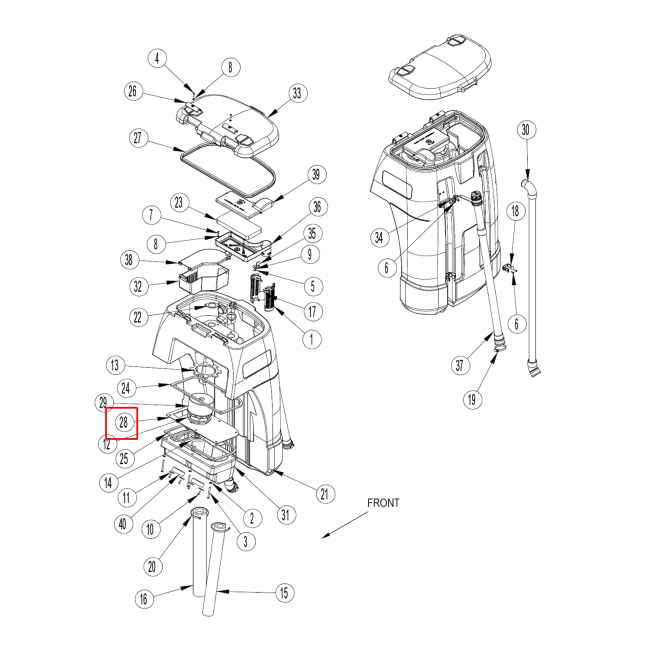 BR 855 Vakum Plaka Standart