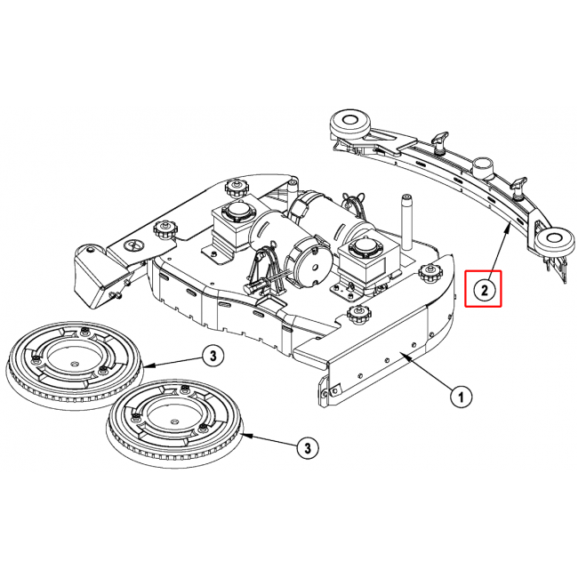 Nilfisk BR 855 Silici Lastik Sistemi