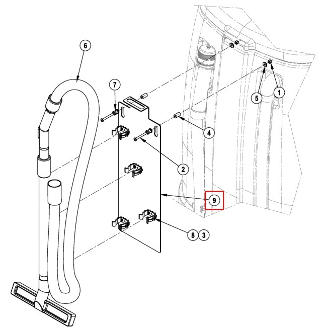 BR 855 Braket Çubuk Kıtı