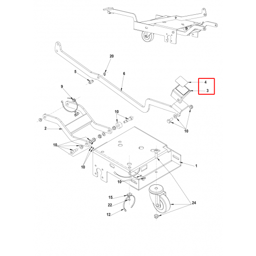 CA 551 Kapak Pedal