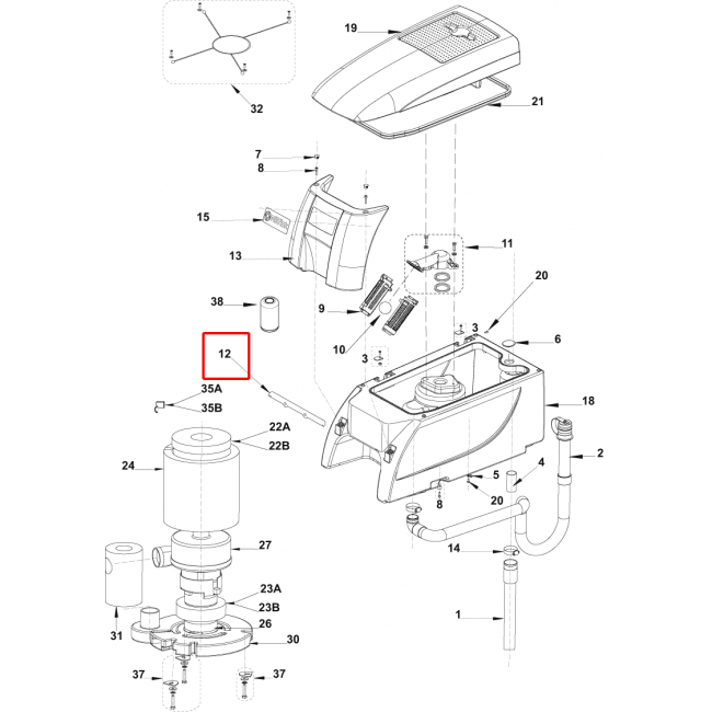 CA 551 Tank Conta