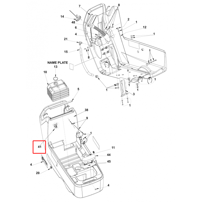 CA 551 Braket Tankı Sabit Kiti
