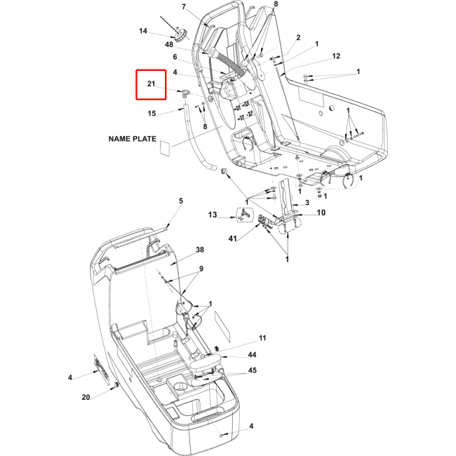 CA 551 Barb Hortum 90 D.20.5 M 3 / 8-18 Plastik Kiti