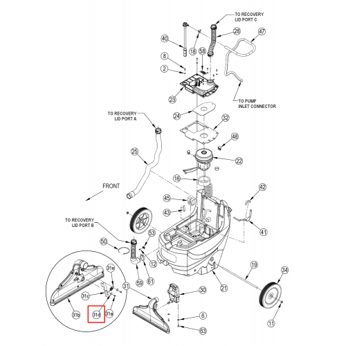 ES 300 Pul Düz S.S 10 X 11/1