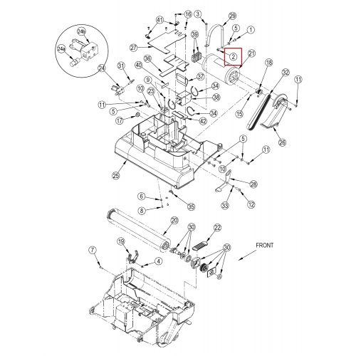 ES 300 Somun Hex Nyl Loc Ss 1 / 4-20