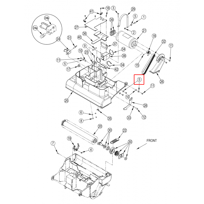 ES 300 Pul Düz Sae Ss 1/4