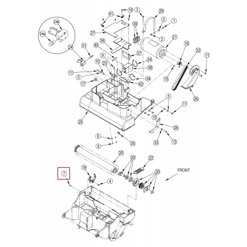 ES 300 Scr Pan Fili Ss 10-24 X .62