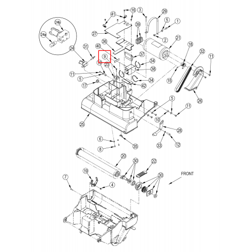 ES 300 Scr Pan Fili Plastit8-10X.75