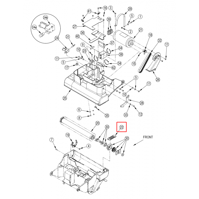 ES 300 Ag-16 İçin Kapak Makarası