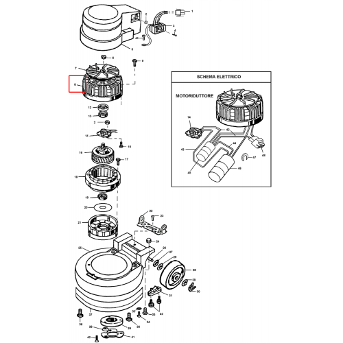 PS 333 A Motor Kapağı