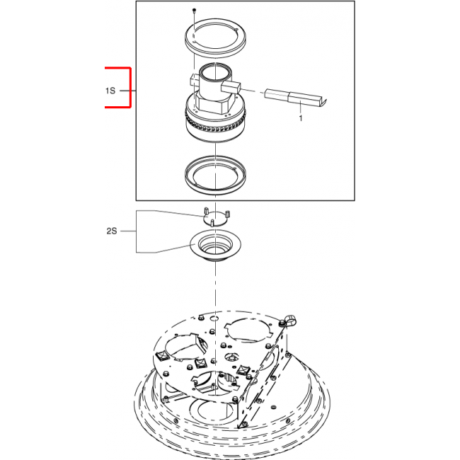 Nilfisk S2 Motor Kiti V230