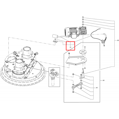 Nilfisk S2 Motor Redüksiyon X Se D460 S2-S3