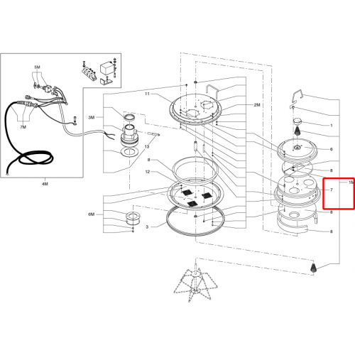 S2B Motor Kapak D460 2F