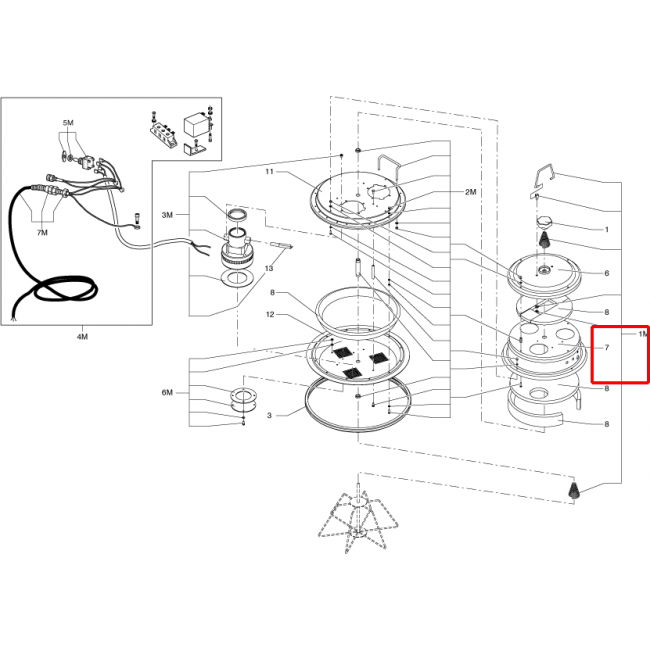 S3B Motor Kapak D460 2F
