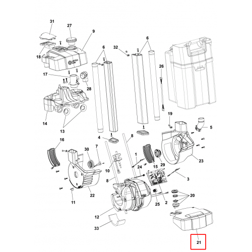 SC 100 Üst Kapak Taban Advance