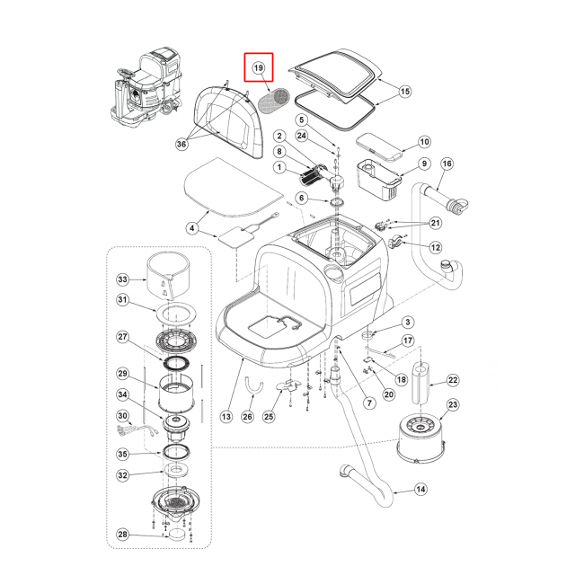 SC 2000 Filtre Anti Köpük