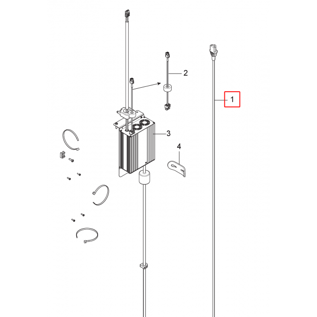 Nilfisk SC 2000 Uzatma Kordonu Ab Fiş L.2000Mm Sıp