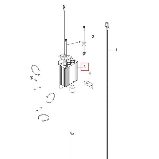Nilfisk SC 2000 Dahili Şarj Cihazı 24V 13A 100-230V Sıp