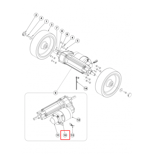SC 2000 Band Metal F Elektrik Motor Sabitleme Kiti