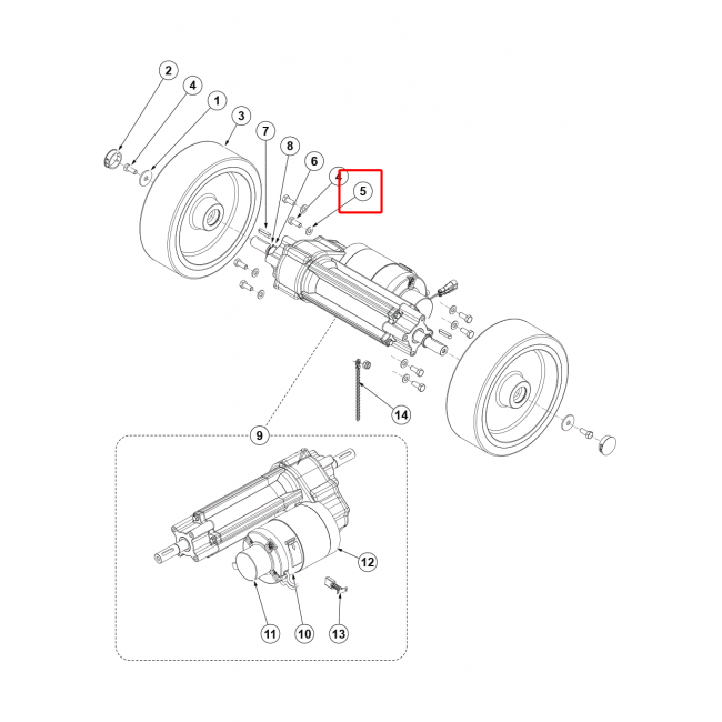 SC 2000 Pul Düz M8 Iso7089 Ss 10 Adet Set