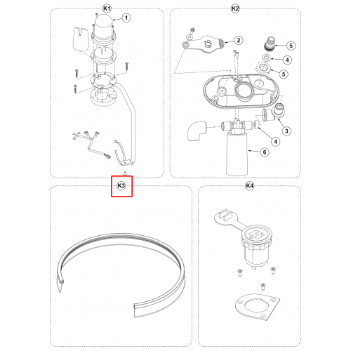 SC 2000 Sıçrama Koruma Fırça Kılı 510Mm 20 Kıt