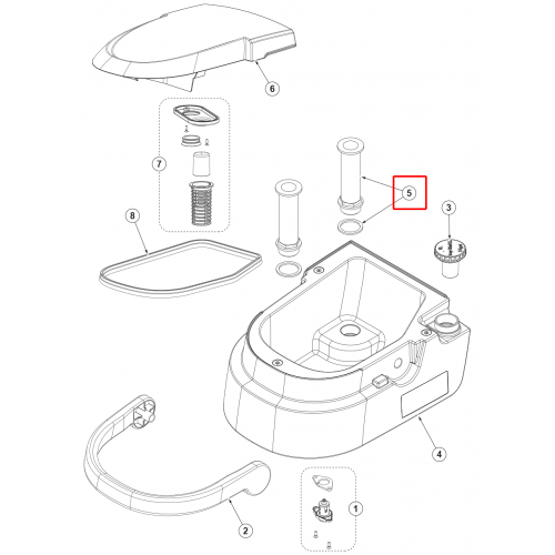 SC 250 Boru Plast. F Tank Kiti