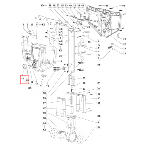 SC 351 Kontrol Fonksiyonları Dügmesı
