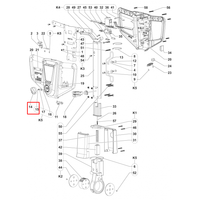 SC 351 Kontrol Fonksiyonları Dügmesı