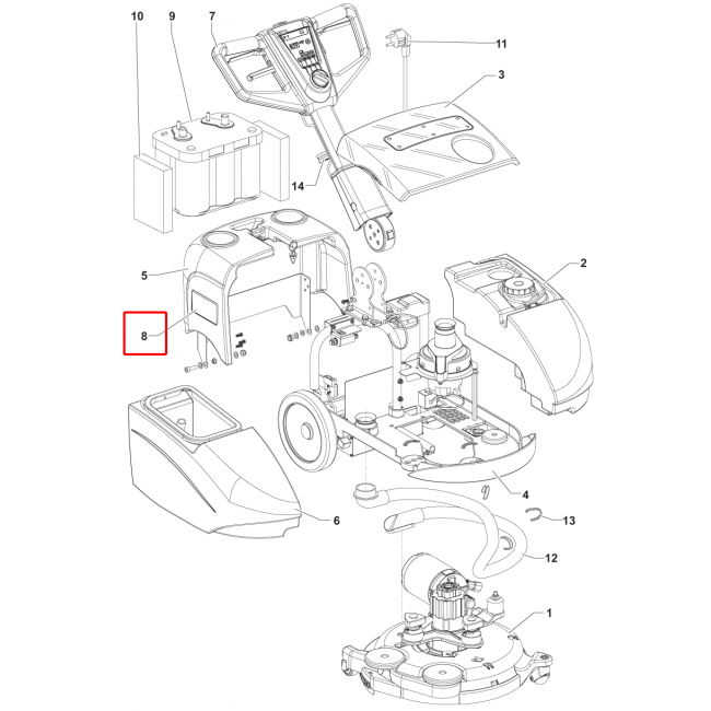 Nilfisk SC 351 Etiket Kiti Sc351 Adv