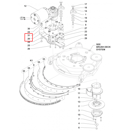 SC 351 Vibrasyon Sönümleme M8 60Sh 2 Adet Set