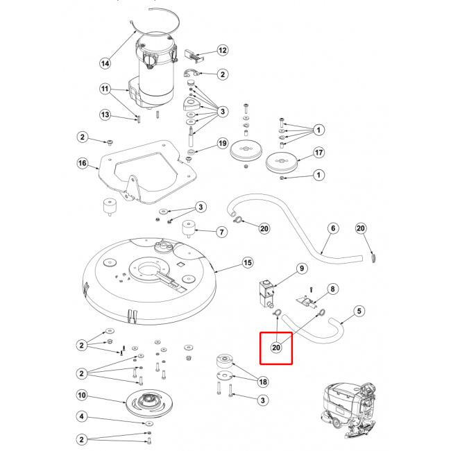 SC 401 43B Kelepçe Çift Tel Yay D.18 10 Adet Set