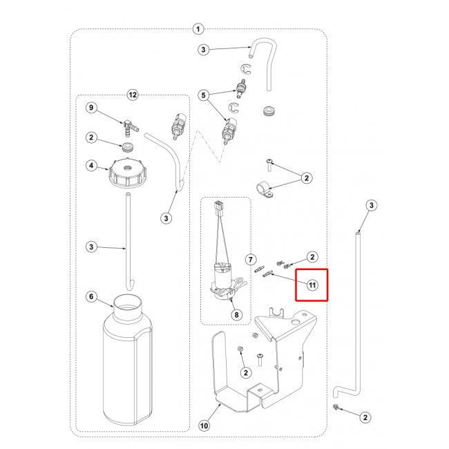 SC 401 43B Barb Hortum Düz D.5-D.4 2 Adet Set