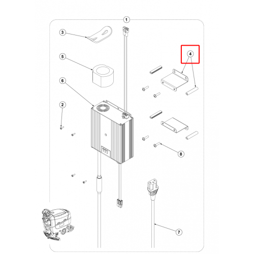 SC 401 43B Destek Galvaniz F Akü Şarj Cihazı Kit