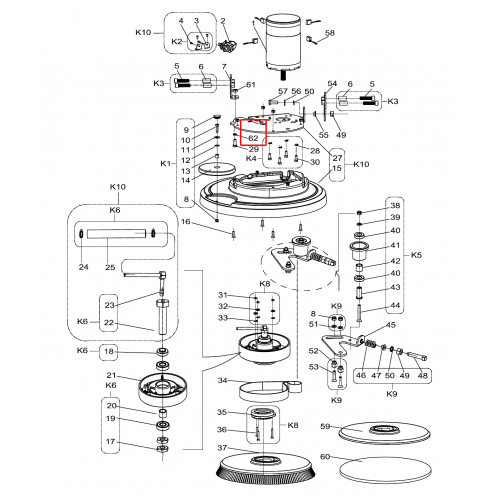 SC 430 53B Somun Kilidi ​​F10