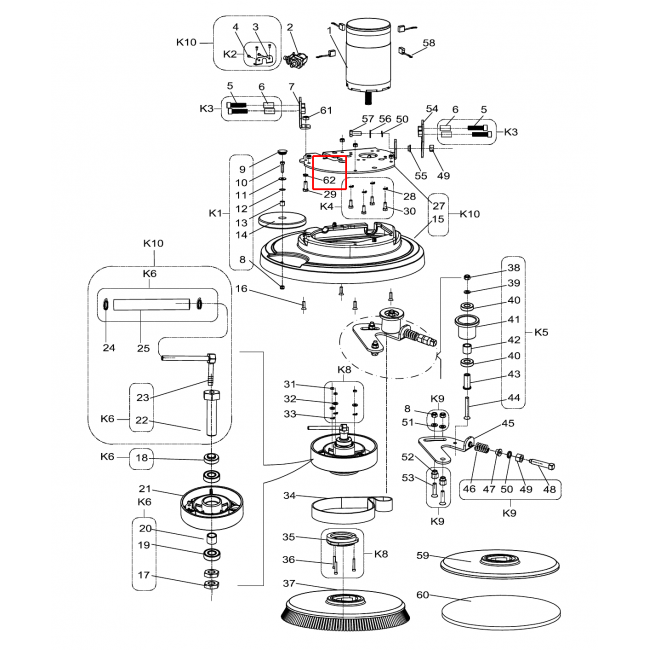 SC 430 53B Somun Kilidi ​​F10