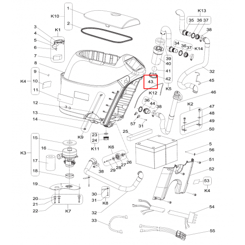 SC 430 53B Kontrol Keçesi