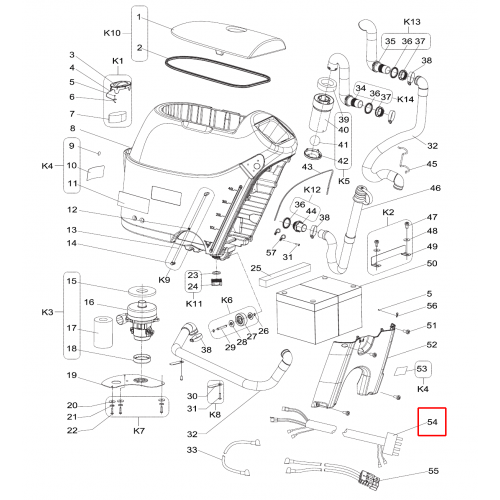 SC 430 53B Motor Kablo Seti