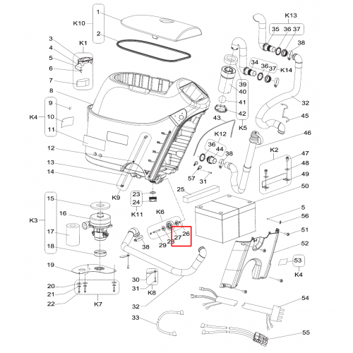 SC 430 53B 2.5 Tekerlek