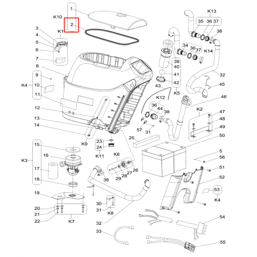 SC 430 53B Üst Kapak