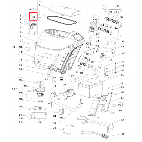 SC 430 53B Tank Filtre Kiti