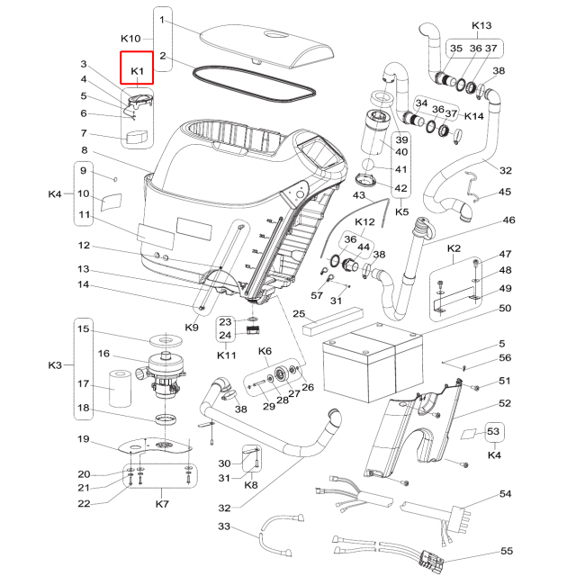 SC 430 53B Tank Filtre Kiti