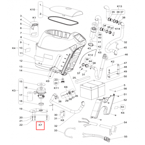 SC 430 53B Vakum Pompası Donanım Kit