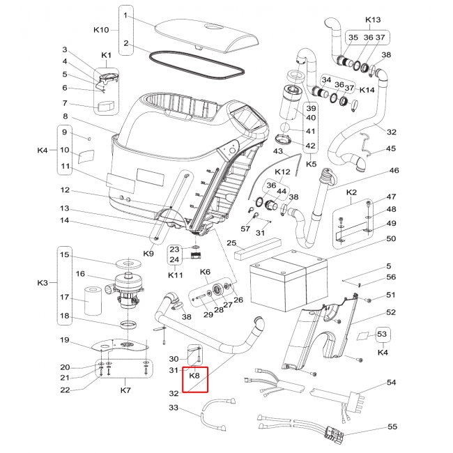 SC 430 53B Tutucu Plakası