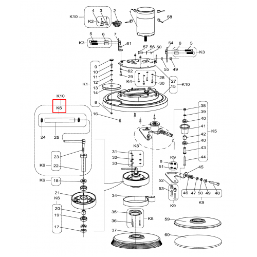 SC 430 53B Titreşim Conta Kiti