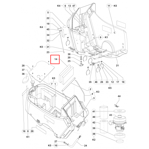SC 450 53B Panel Pil Köpük Yapıştırıcı 250X195X30Mm