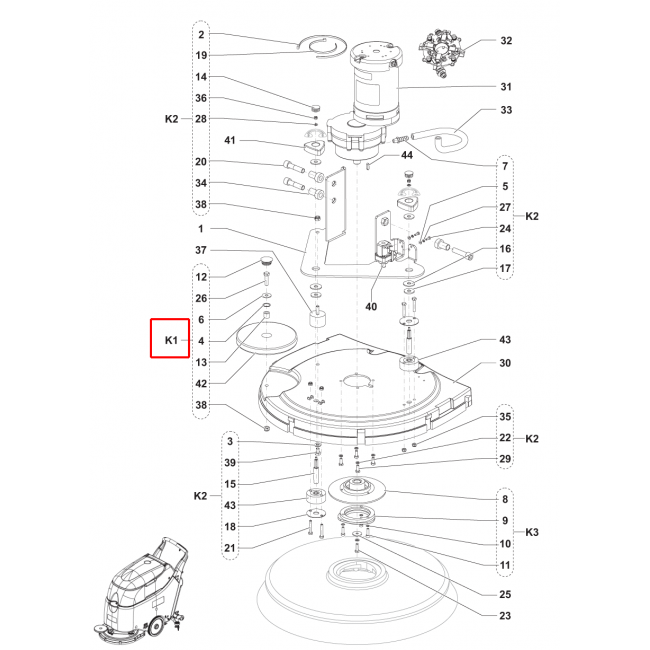 SC 450 53B Rulo Tampon Takımı